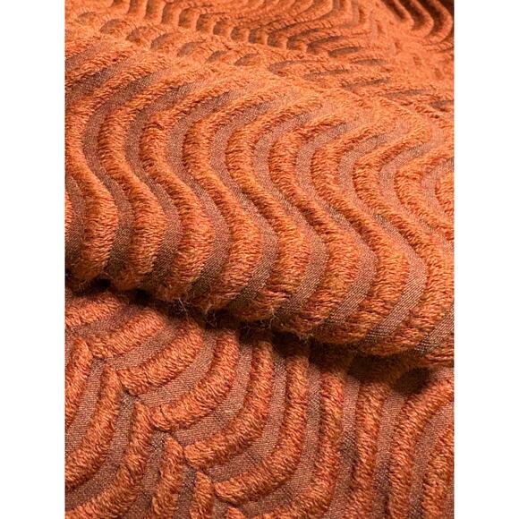 Akris Rust Textured Wool Blend Jacket Size 14 US - Picture 14 of 14